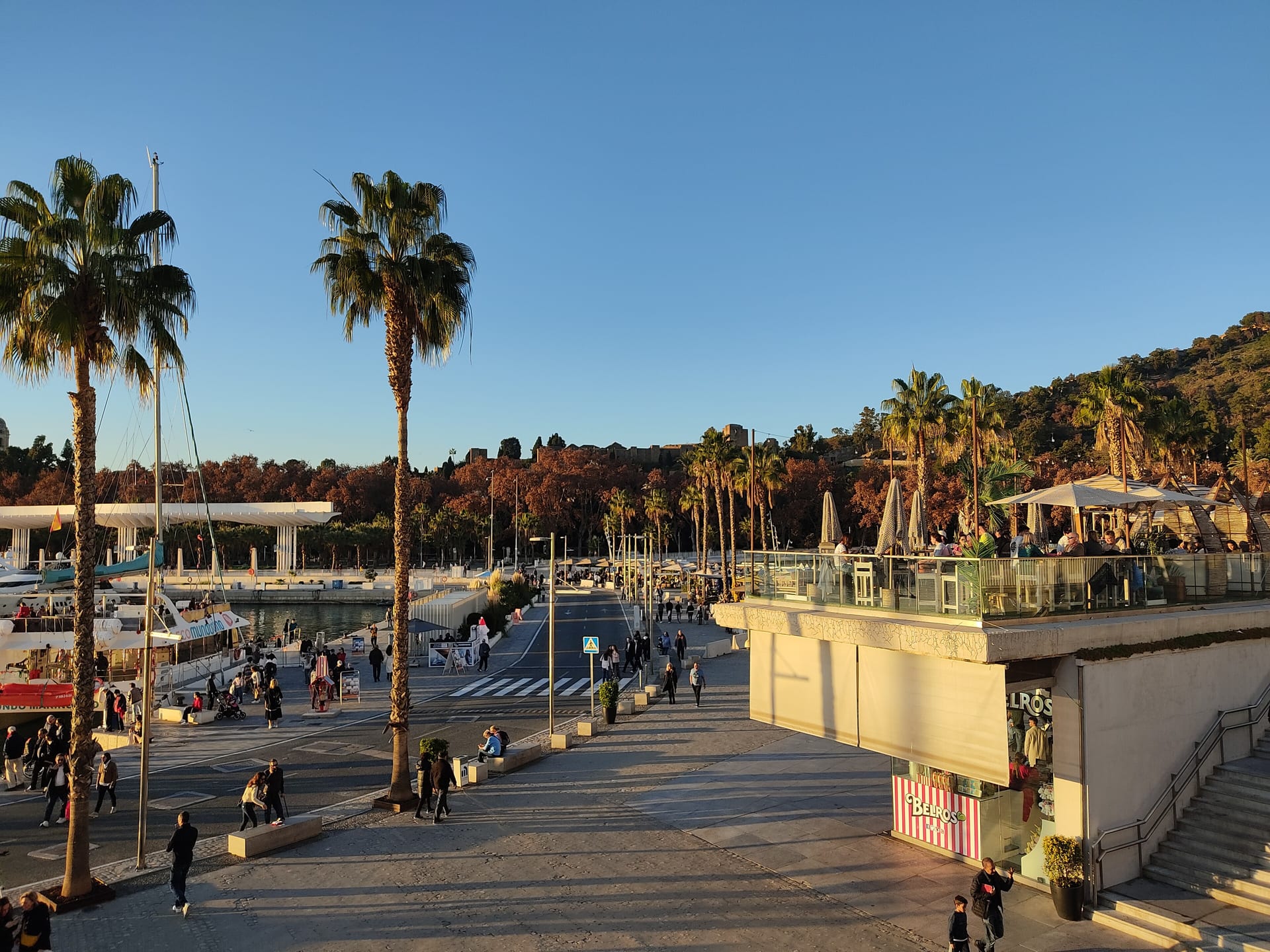 Malaga cruise port terminal